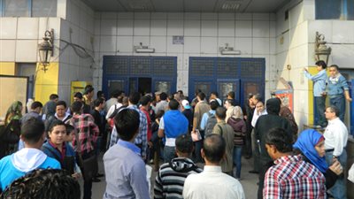 انتقال نيابة شبرا لمعاينة محطة مترو كلية الزراعة