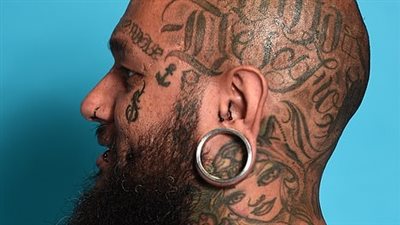 أغرب رسومات مؤتمر الوشم العالمي بلندن (صور)