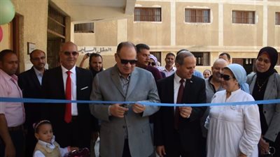 افتتاح المدرسة الصناعية الزخرفية بعد إدخال 