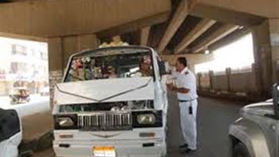 مرور الجيزة: ضبط 630 سيارة غير ملتزمة بالتعريفة الجديدة