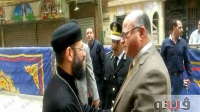 بالصور.. مدير أمن القاهرة يتابع إجراءات تأمين الكنائس