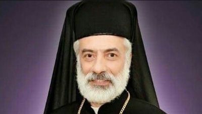 أسقف كاثوليك سوهاج يزور كنيسة مارمرقس بالجلاوية