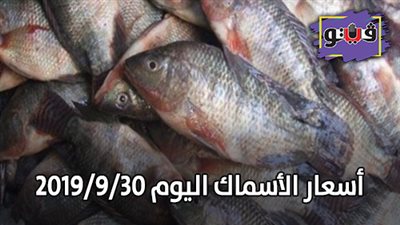 اسعار الأسماك اليوم 2019/9/30.. وكيلو البلطي يسجل 30 جنيها