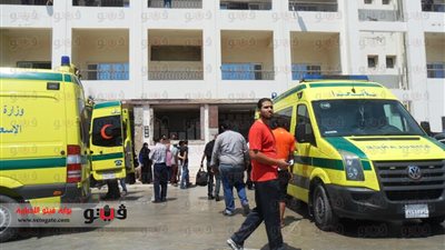 بالصور.. وصول 4 جرحى فلسطينيين إلى مستشفى العريش العام