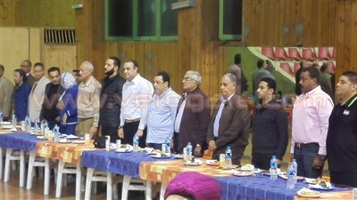 بالصور.. الشمس يكرم لاعبي التايكوندو وغفران زكي