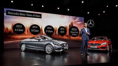 بالصور.. «مرسيدس C 43» كابروليه في جنيف