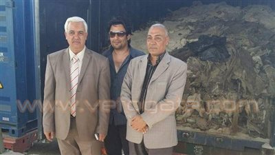 بالصور.. ضبط 3600 قطعة جلد حمير محظور تصديرها بمطار القاهرة