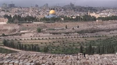 لحظة دفن الملياردير الأمريكي شيلدون أديلسون بالقدس | فيديو