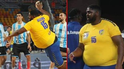 بعد تألقه في مونديال اليد.. معلومات لا تعرفها عن الكونغولي صاحب الـ110 كجم