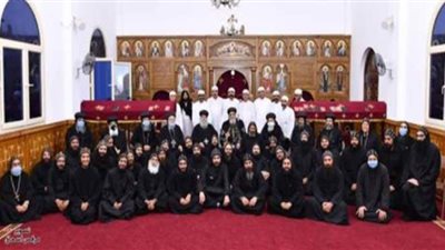 البابا تواضروس يحذر رهبان دير القديس مكاريوس السكندري من ثلاث خطايا