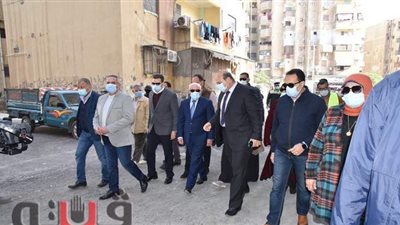 محافظ بورسعيد يفتتح مشروعات 