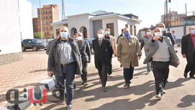 محافظ الغربية يتفقد مشروعات المحلة الكبرى ويغلق مركزين للدروس الخصوصية