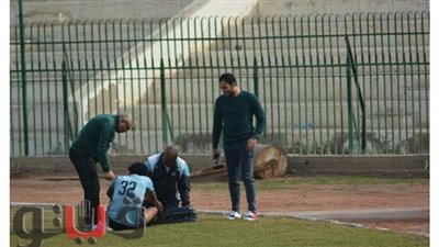 غزل المحلة يفقد خدمات عبده يحيى في مباراة المقاصة | صور