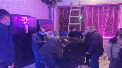 فض فرح وتغريم صاحب القاعة 4000 جنيه بشبرا الخيمة