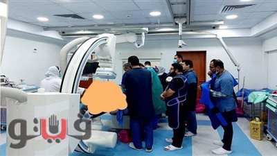 خلال 16 ساعة.. إجراء 24 عملية قسطرة قلب بـ
