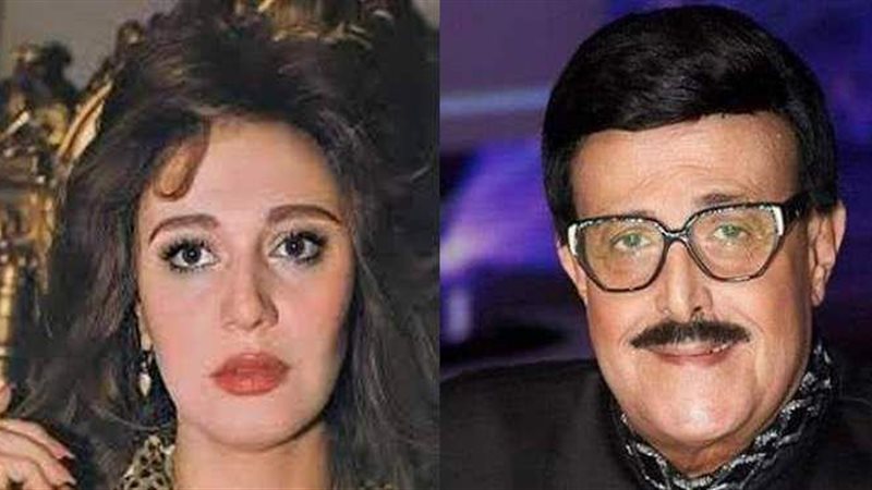 سمير غانم ومديحة