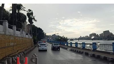 تقلبات جوية وغيوم وأمطار خفيفة في المنصورة | فيديو وصور