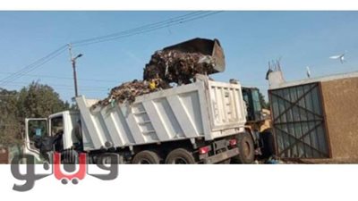 رفع 540 طن قمامة من ههيا بالشرقية