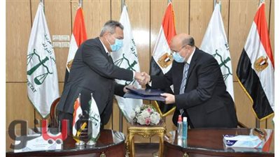 مجلس الدولة وبنك مصر يوقعان بروتوكولمنظومة التحصيل الإلكتروني| صور