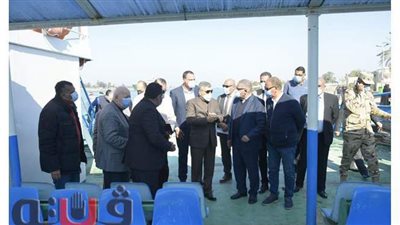 أسامة ربيع يوجه برفع كفاءة وتطوير معديات الأفراد بقناة السويس | صور