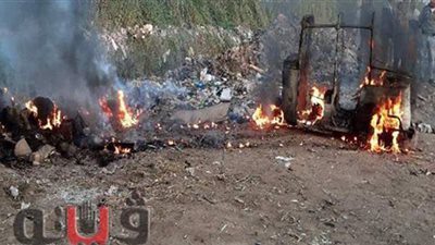 حبس المتهم بإشعال النيران بتوك توك ملك سيدة رفضت الزواج منه عرفيًّا بالقليوبية