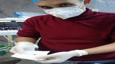 إنقاذ حياة طفل ابتلع 