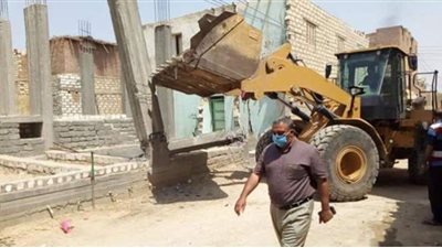 إزالة 9 حالات تعد و749 إشغالا وتشميع 5 مقرات دروس خصوصية بالبحيرة