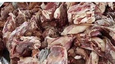 حجز صاحب ثلاجة لحفظ السلع الغذائية لحيازته 2 طن لحوم فاسدة بالقاهرة