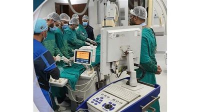 نجاح أول عملية توسيع للشريان الرئيسي الأيسر بقلب مسن بمستشفى النصر ببورسعيد