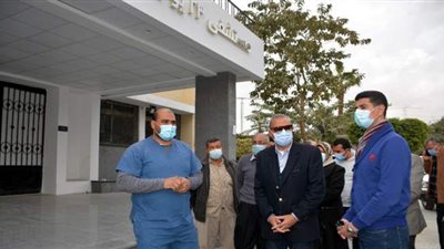 محافظ القليوبية يتفقد عدد من المستشفيات لمتابعة المنظومة الصحية