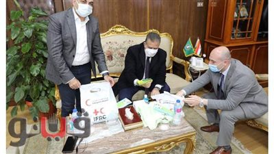 قوافل طبية وحقائب نظافة لمواجهة كورونا بالمنوفية