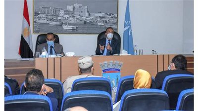 محافظ الإسكندرية يترأس جلسة المكتب التنفيذي.. وتحذيرات من الجو