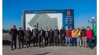 الخطيب يتفقد أعمال التشييد بفرع الأهلي في التجمع الخامس | صور