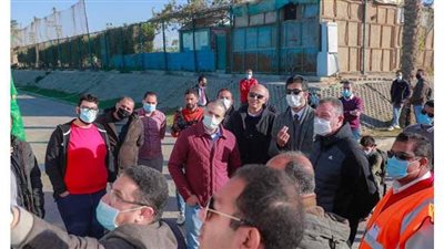الخطيب يتفقد أعمال تشييد جراج فرع الأهلي بمدينة نصر