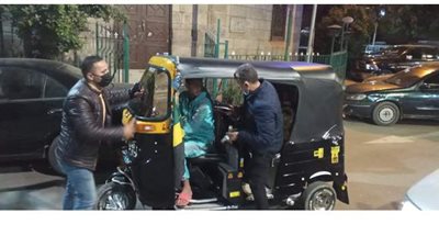 تقليم الأشجار ورصف شارع السودان بحي جنوب الجيزة | صور