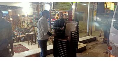 رفع 90 إشغالا وبائعة جائلين بشوارع حي جنوب الجيزة | صور