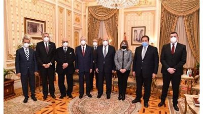 توافق بين رئيسي مجلس النواب والشيوخ على التنسيق عملا بنصوص الدستور