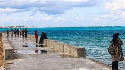 13 صورة ترصد طقس مطروح مع نوة الفيضة الكبرى