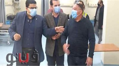 نائب محافظ بني سويف يتابع المنظومة الصحية بمستشفيي الصدر وناصر | صور