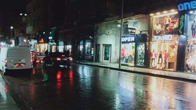 استمرار هطول الأمطار الغزيرة على الإسكندرية | صور