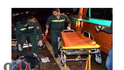 مصرع طالب وإصابة 2 أخرين في انقلاب دراجة بخارية ببني سويف