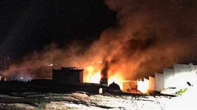 قتلى ومصابون في انفجار مخازن ذخيرة بالأكاديمية البحرية غرب طرابلس