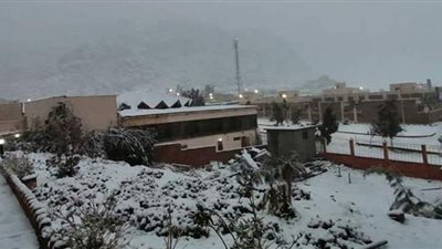 كاترين صفر.. درجات الحرارة اليوم الأربعاء 2021/1/20