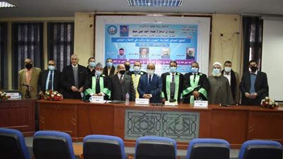 وكيل كلية الدعوة يشيد برسالة دكتوراه حول 