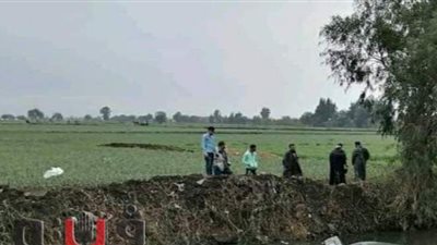 انقلاب سيارة فى مصرف بالغربية والأهالي ينقذون قائدها