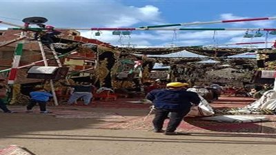 فض سرادقات عزاء وتفريق المعزين بالشرقية منعا لتفشي فيروس كورونا