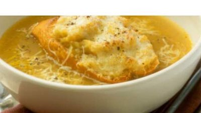 طريقة عمل شوربة البصل