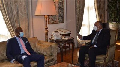 تفاصيل لقاء سامح شكري مع السكرتير العام لاتفاقية التجارة الحرة القارية الأفريقية