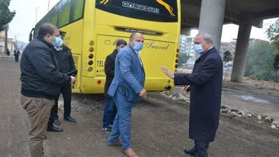 محافظ القليوبية يتفقد أعمال تطوير ميدان كاميليا بمدينة بنها