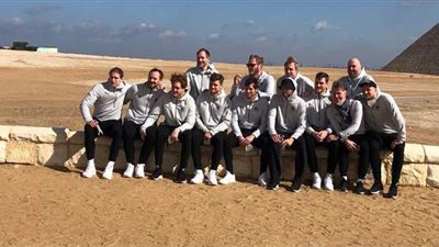 كأس العالم لكرة اليد.. الماكينات الألمانية في الأهرامات | صور